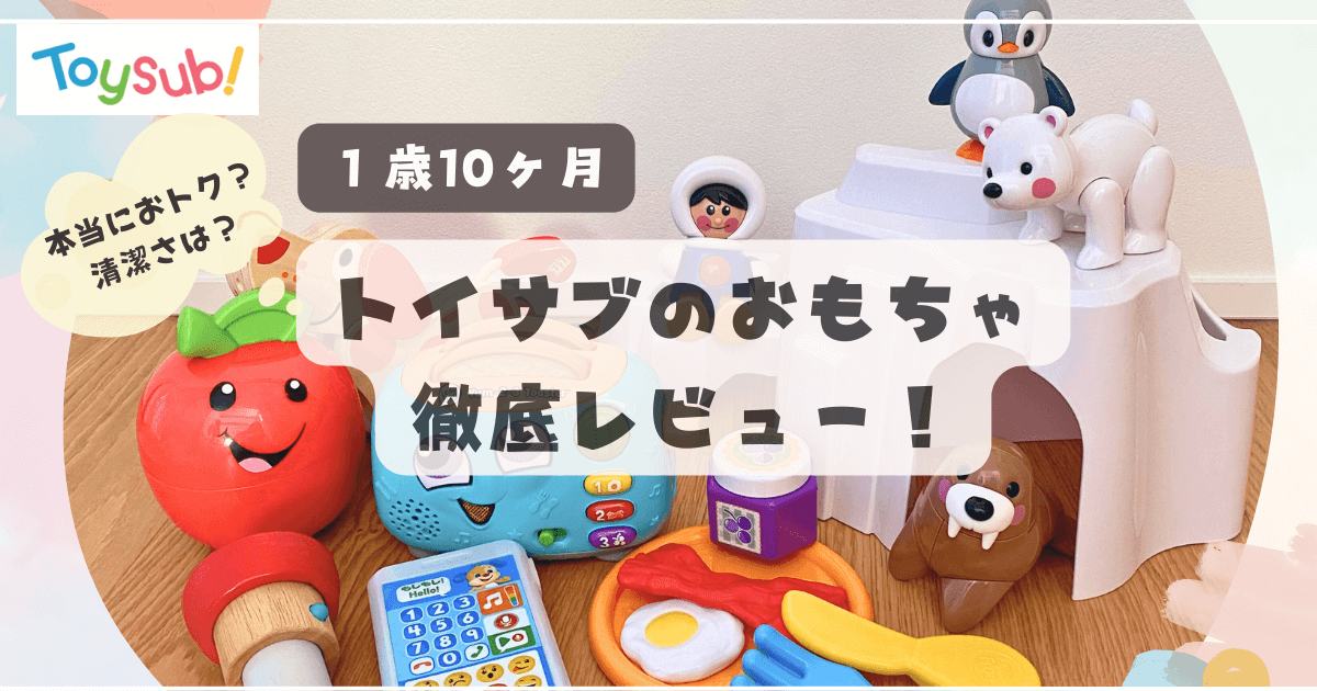 トイサブ1歳10ヶ月のレビュー